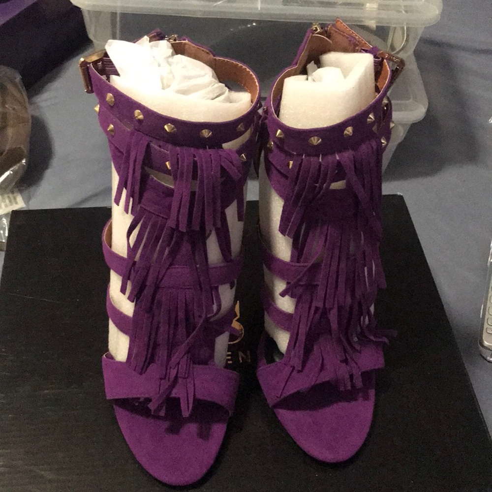 Purple heels